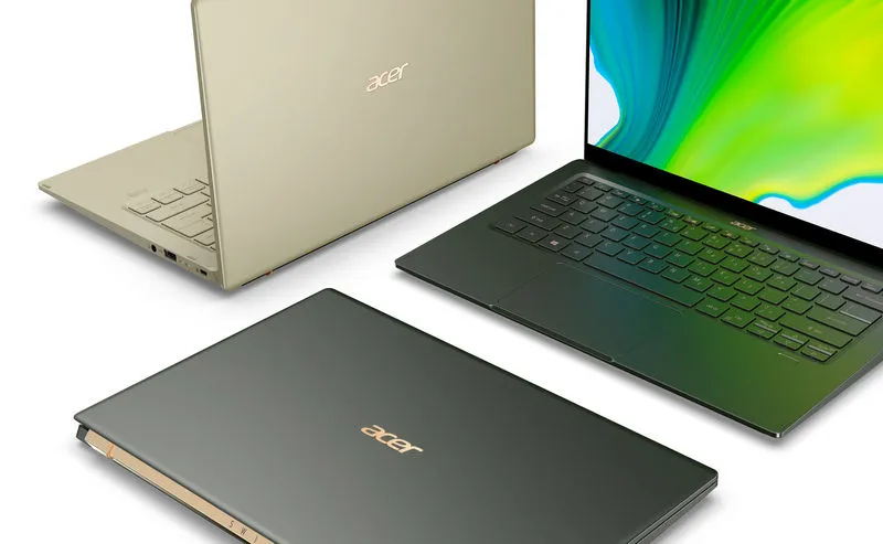 Acer Swift 5 i Swift 3 już z procesorami Intel Core 11. generacji. Znamy ceny