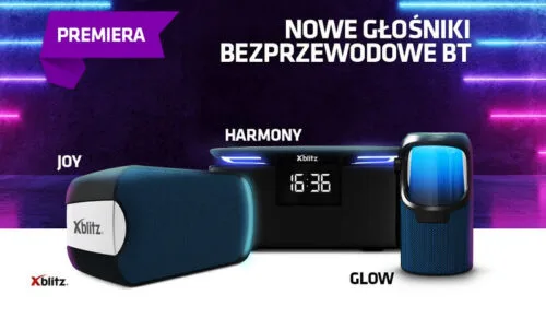 Polska marka Xblitz wprowadza 3 modele tanich głośników Bluetooth. Co oferują?