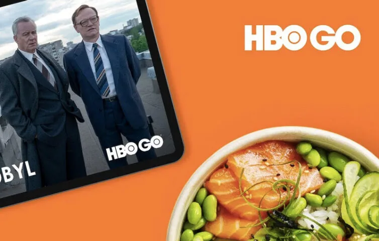 Bezpłatny miesiąc oglądania filmów w HBO GO. Wystarczy zamówić jedzenie