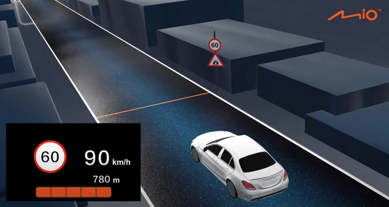 Z kamerami Mio unikniesz mandatu na odcinkowych pomiarach prędkości