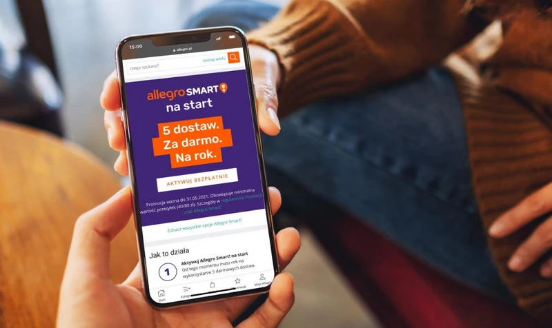 Chcesz odebrać 5 darmowych dostaw na Allegro? To proste