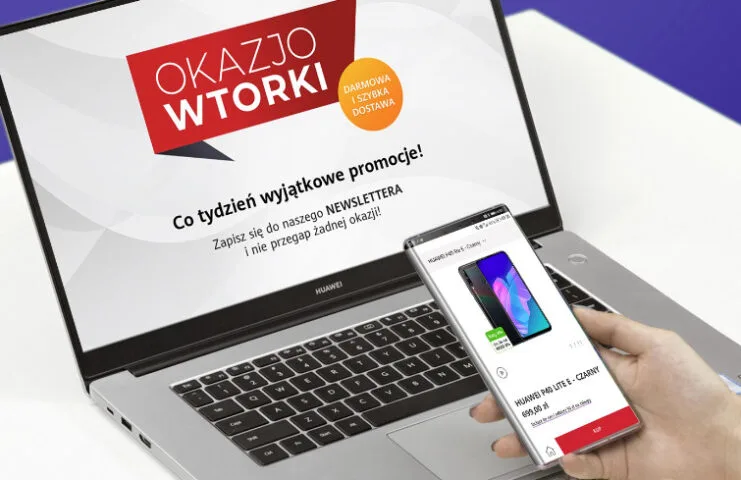 Oficjalny sklep Huawei zaskakuje promocjami. 50 zł dla każdego i wiele innych korzyści