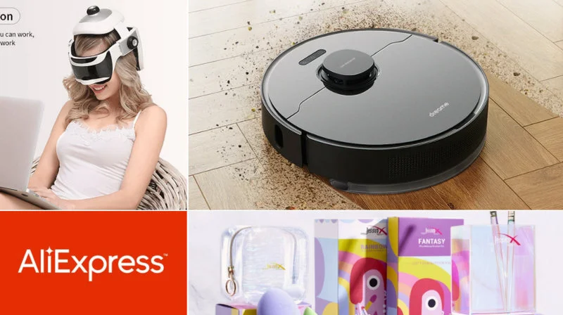 Robot sprzątający Dreame Bot L10 Pro i akcesoria kosmetyczne w promocji na AliExpress