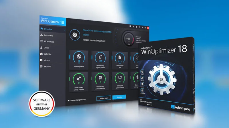Ashampoo WinOptimizer 18 za darmo dla Czytelników Instalki.pl