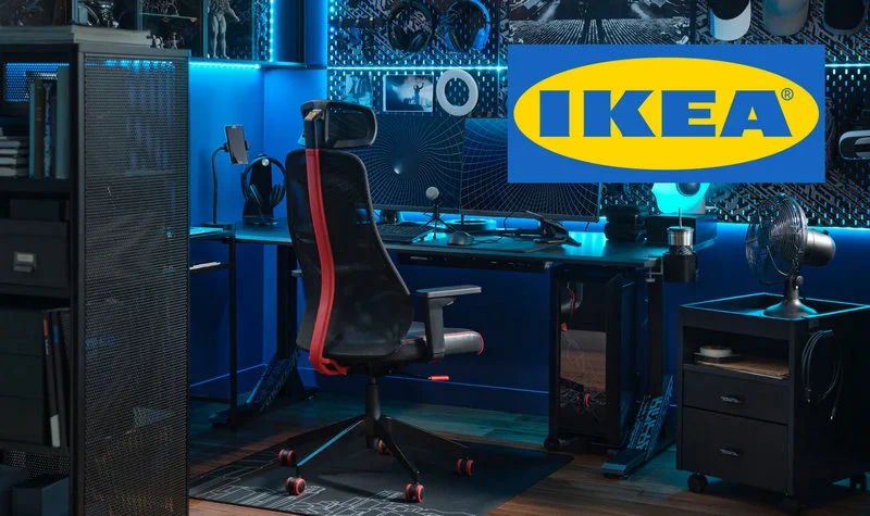 Meble i gadżety gamingowe IKEA już w Polsce