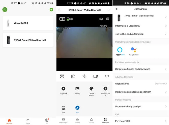 Test WOOX R9061 – inteligentnego wideodomofonu