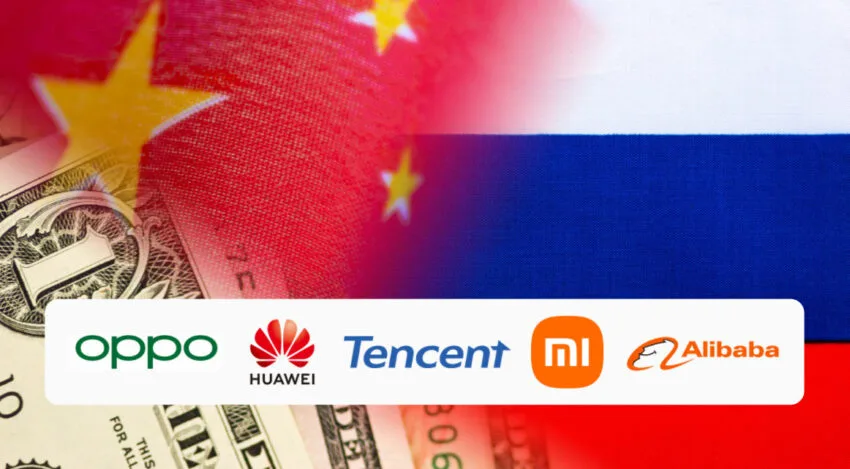 Chińskie firmy technologiczne milczą w sprawie rosyjskiej inwazji na Ukrainę