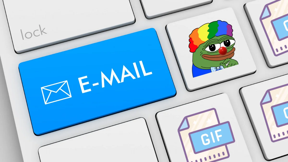Jak wstawić GIF do maila w Outlooku i Gmailu