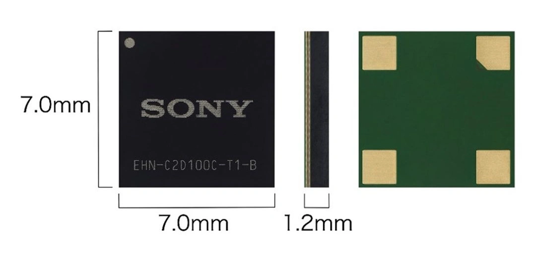 Moduł opracowany przez SSS (rozmiar: kwadrat o boku 7 mm)