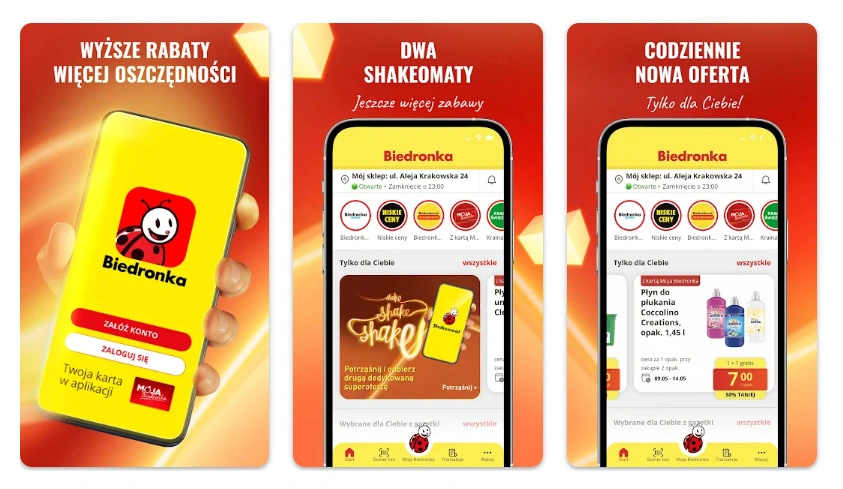 Biedronka - Shakeomat, gazetki