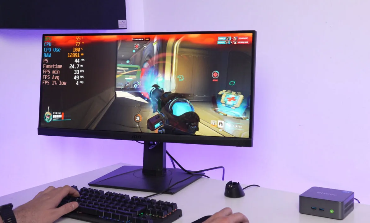 Granie na GMK M2 Mini PC