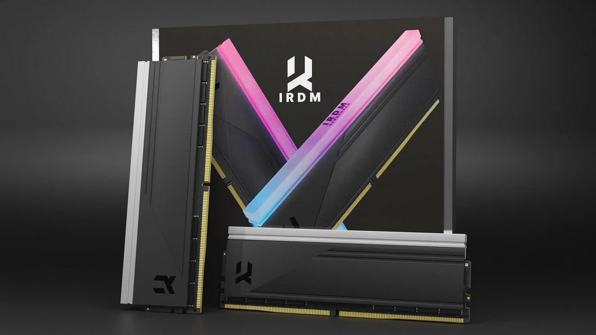 Debiutują rozświetlone moduły pamięci RAM DDR5 RGB od IRDM