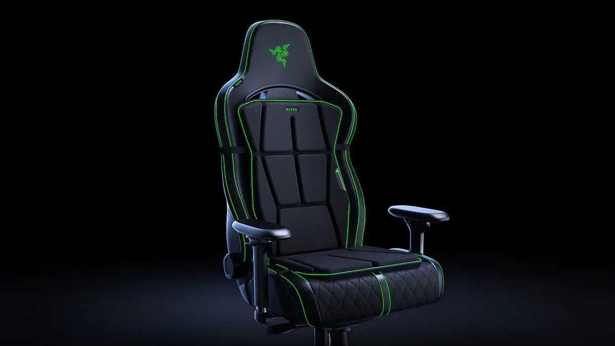 Razer zaprezentował matę haptyczną HD. Siadasz na niej i czujesz więcej