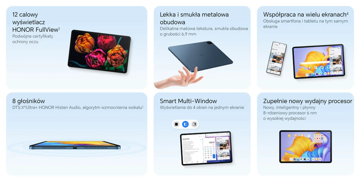 Honor Pad 8 - najważniejsze cechy