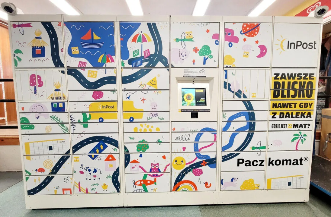 Paczkomat w CZD / foto. Centrum Zdrowia Dziecka