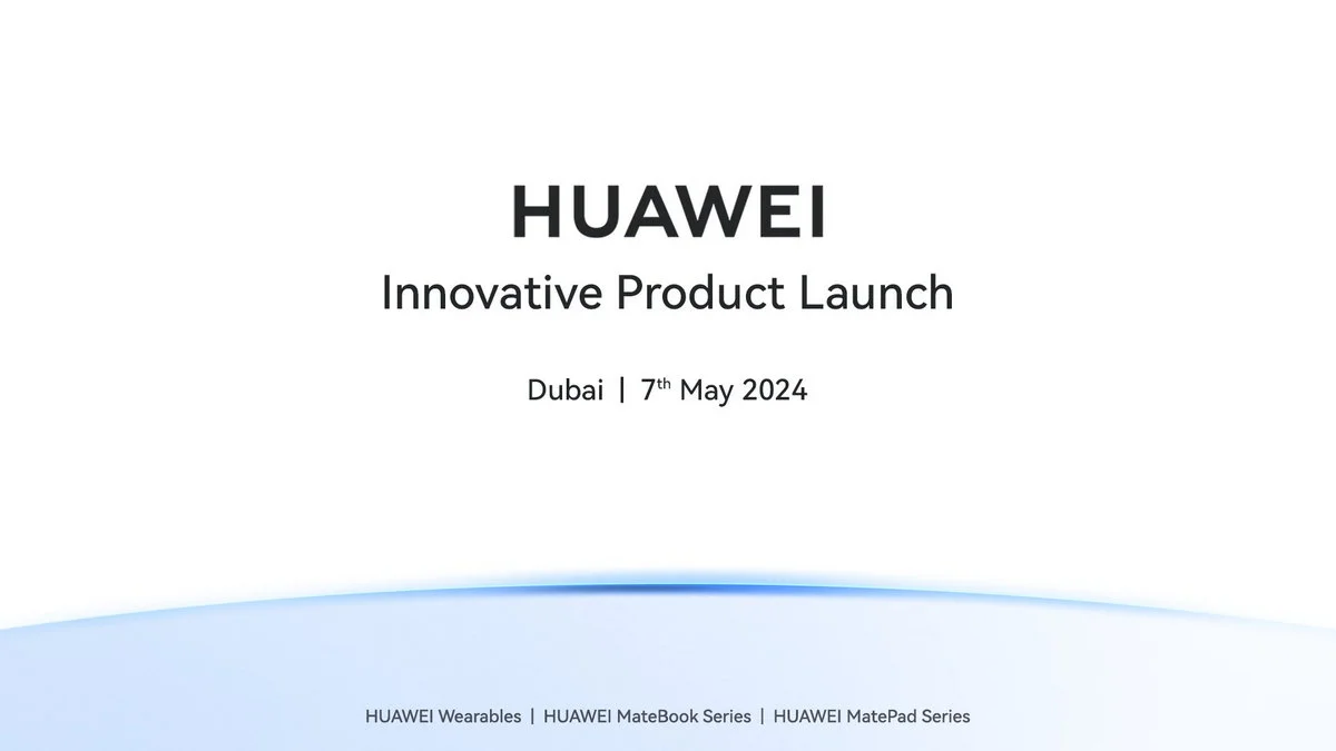 Zapowiedź premiery Huawei w Dubaju