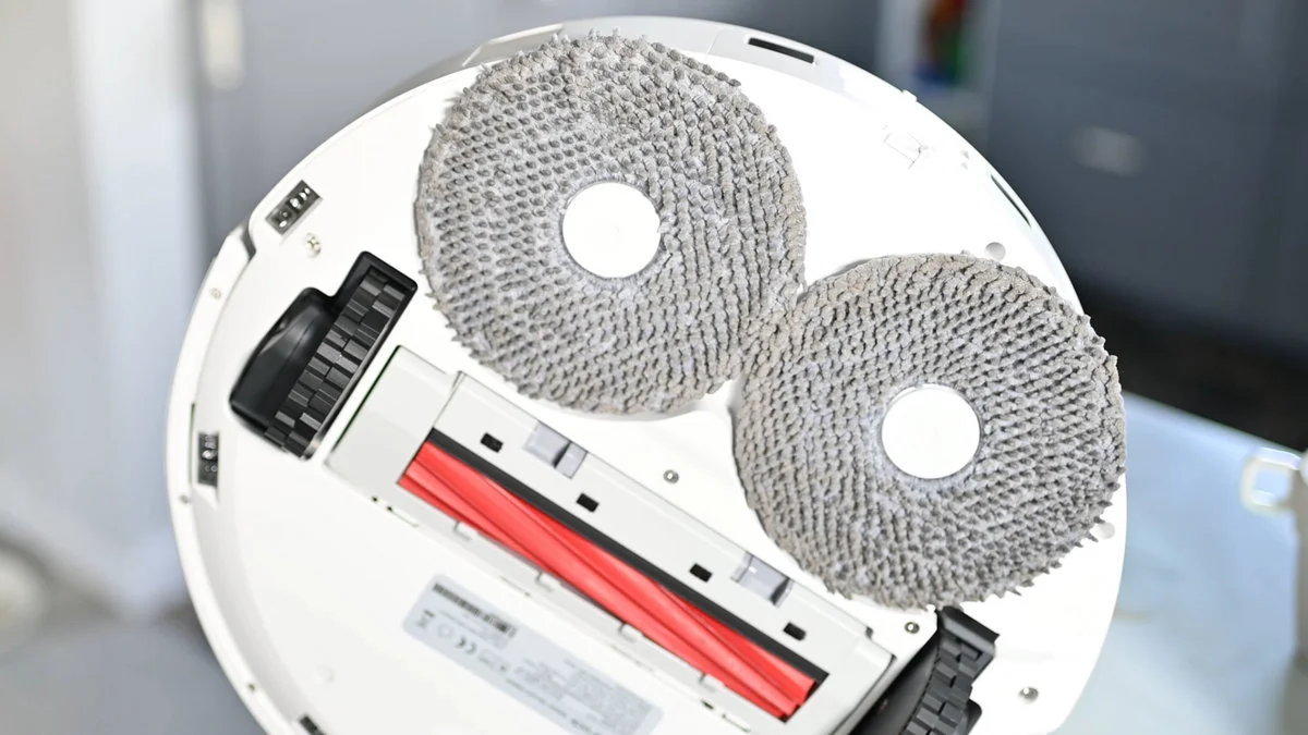 Nakładki mopa przed praniem