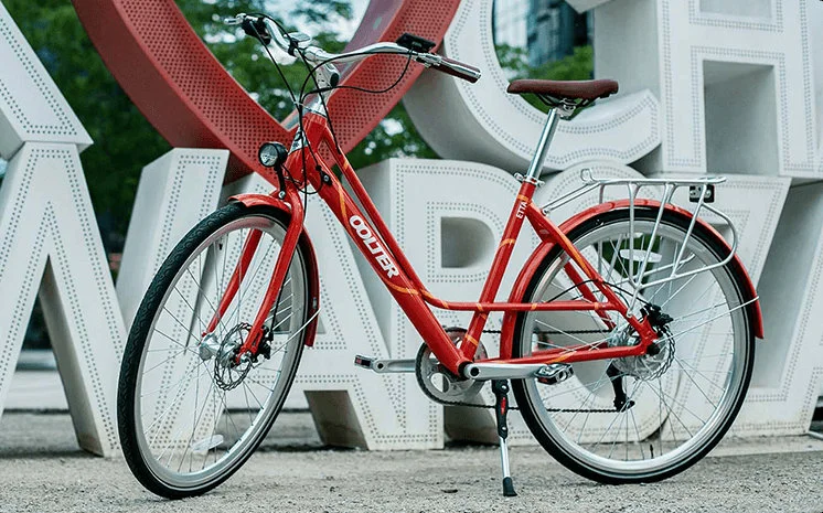 Rower elektryczny miejski damski Oolter C2