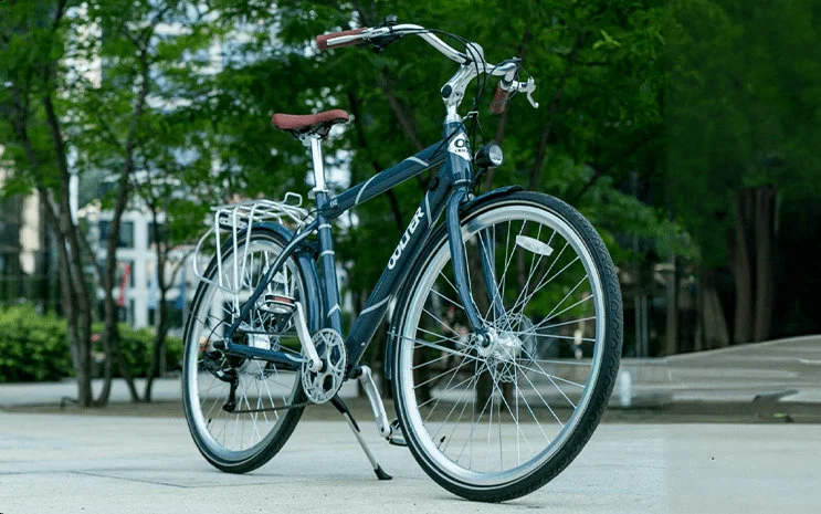 Rower elektryczny miejski męski Oolter C2