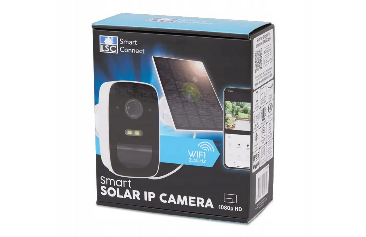 Kamera IP zasilana energią słoneczną LSC Smart Connect