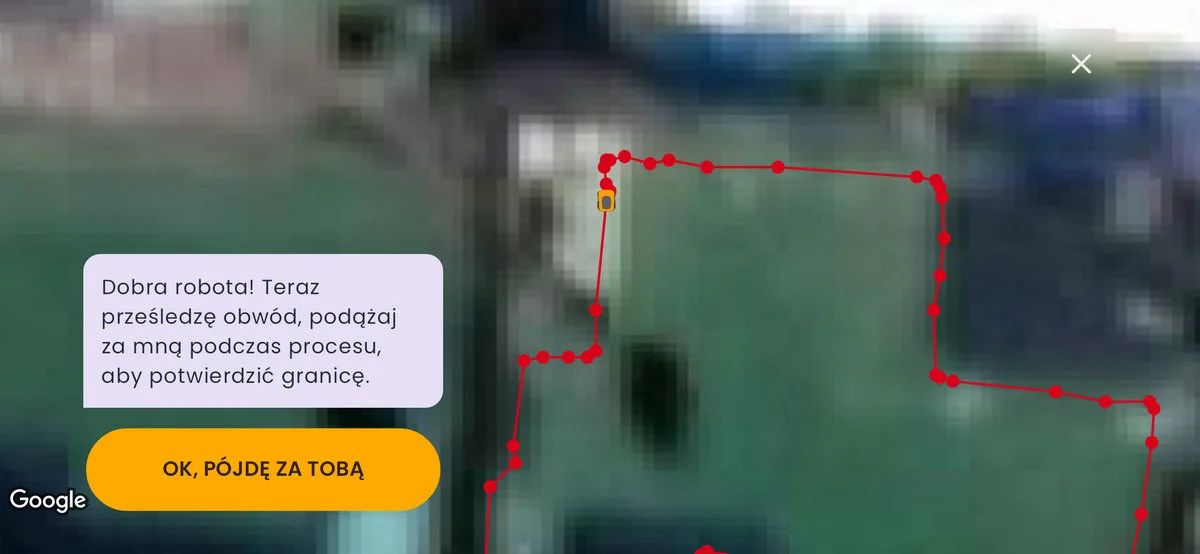 Tworzenie obwodu ogrodu w aplikacji