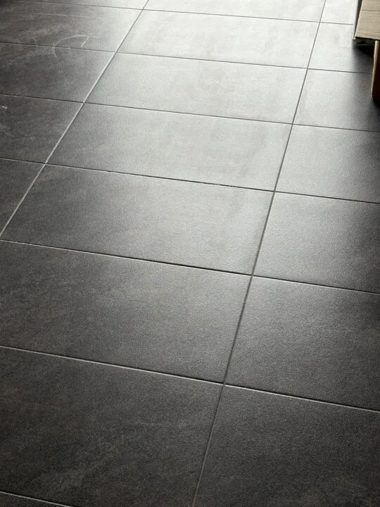 Podłoga po podwójnym przejeździe