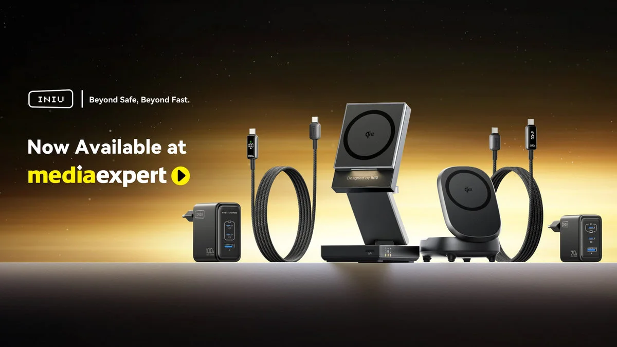 Nowoczesne ładowanie? Teraz w zasięgu ręki. INIU wkracza do Media Expert