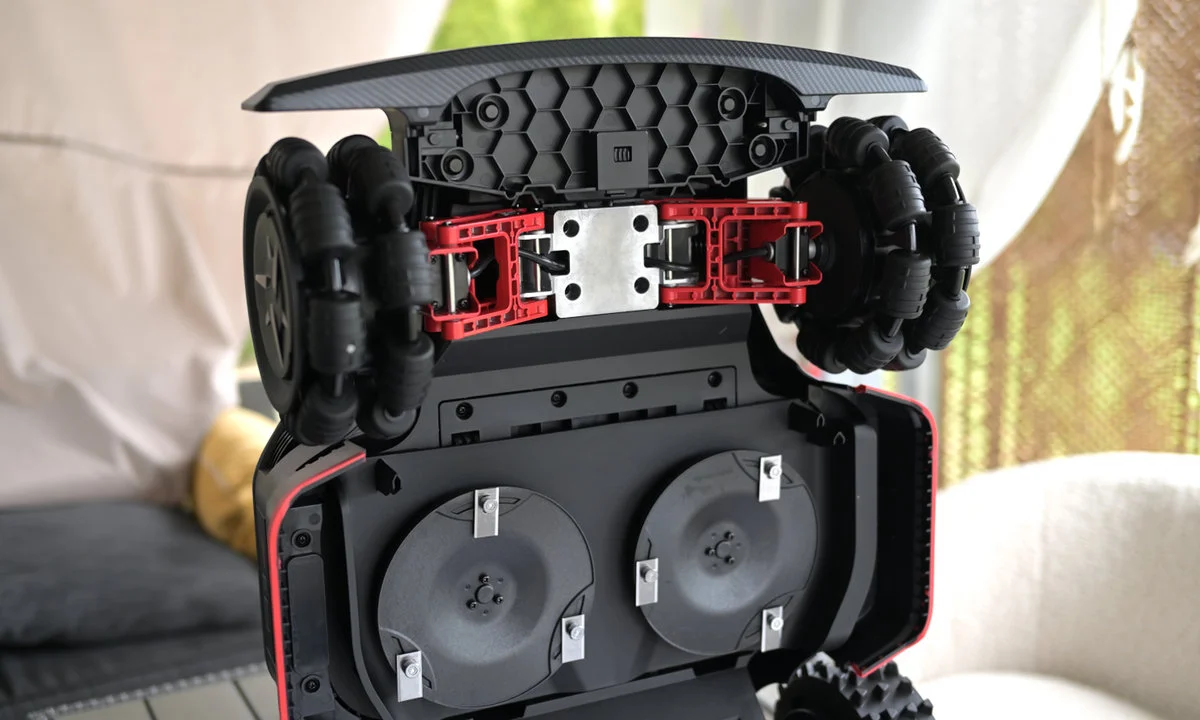 tarcze tnące o łącznej szerokości 40 cm