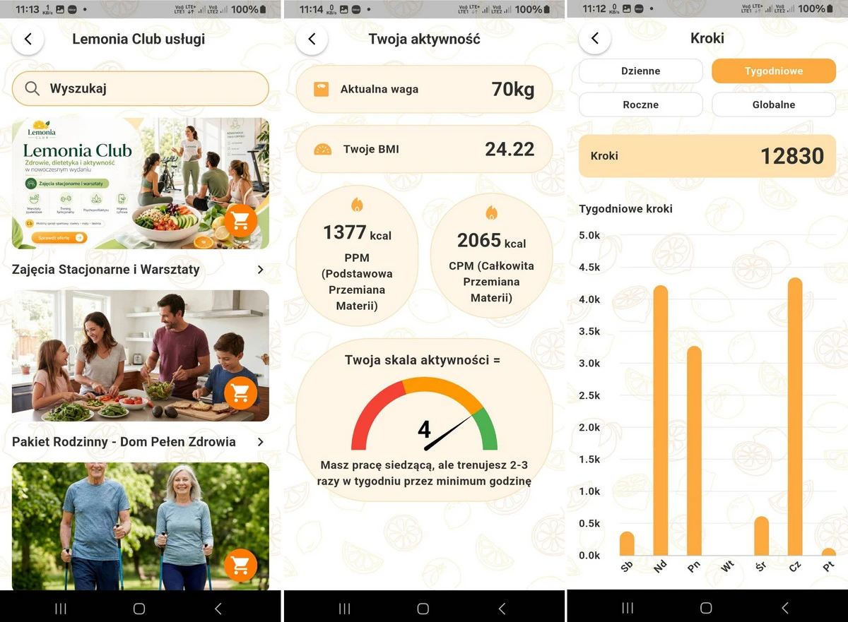 Lemonia Club – nowa aplikacja ma pomóc w budowaniu zdrowych nawyków