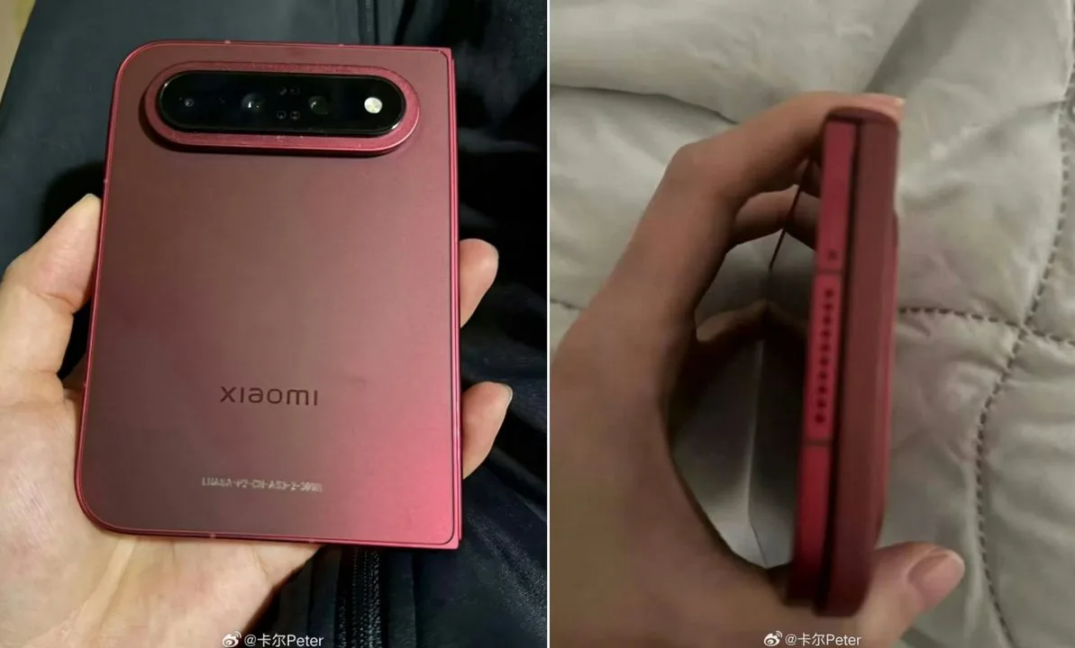 Prototyp Xiaomi 18 Fold (foto. Weibo)