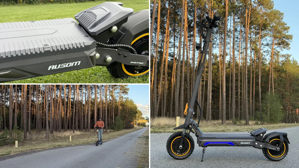 Ausom K20 Pro Dual – test. Hulajnoga elektryczna z dwoma silnikami
