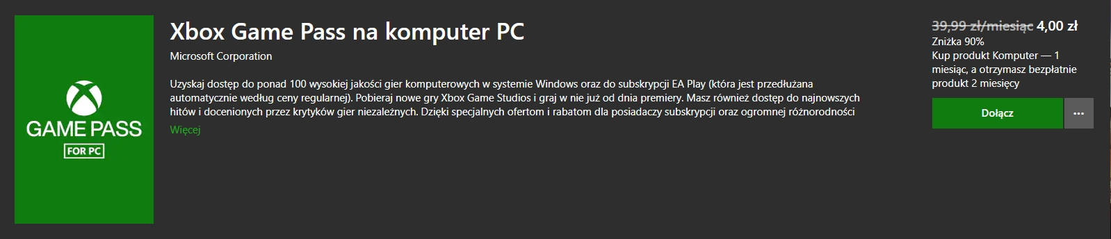 xbox game pass pc za 4 zl 2