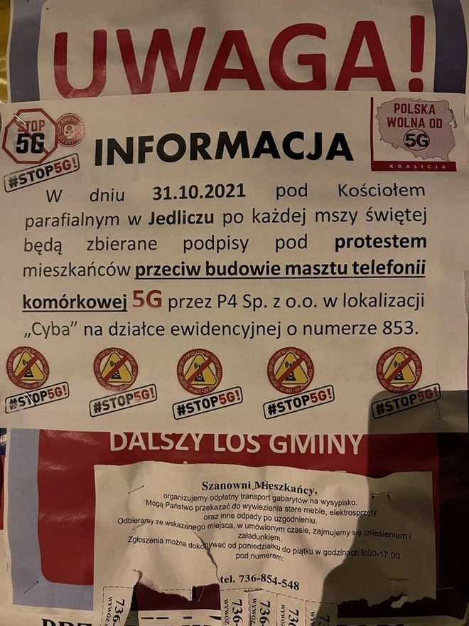 jedlicze przeciwko 5g