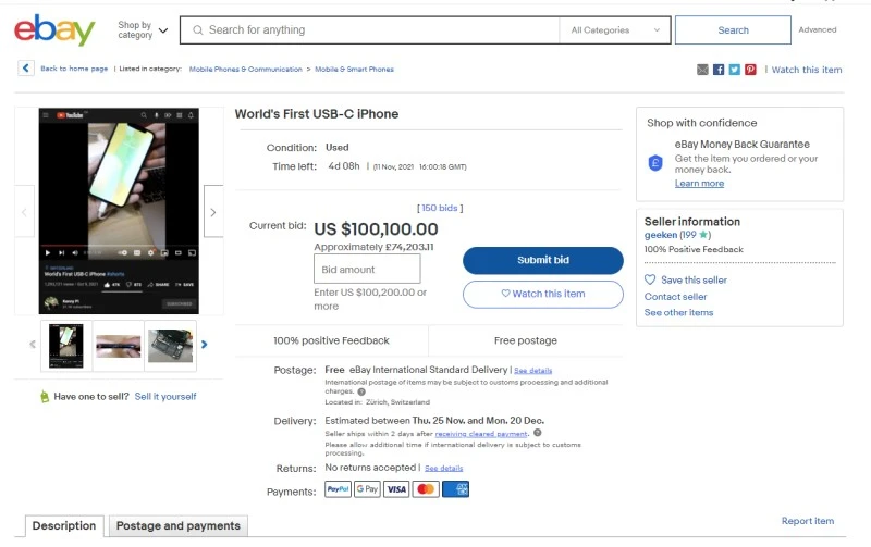 iphone x usb-c na sprzedaz
