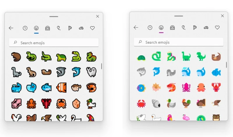 nowe emoji windows 11
