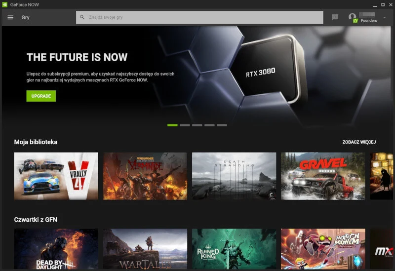 Nvidia GeForce Now RTX 3080 debiutuje w Polsce, kolejne gry w usłudze grania w chmurze