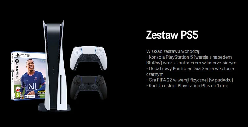 Zestaw PS5 w T-Mobile
