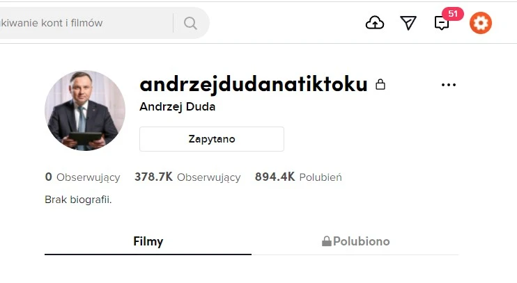 andrzej duda na tiktoku