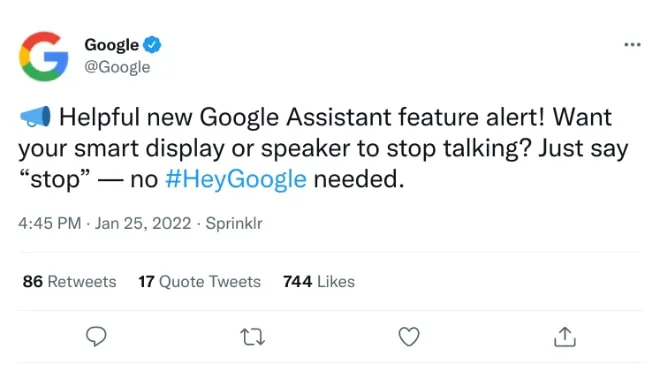 Brawo Google. 