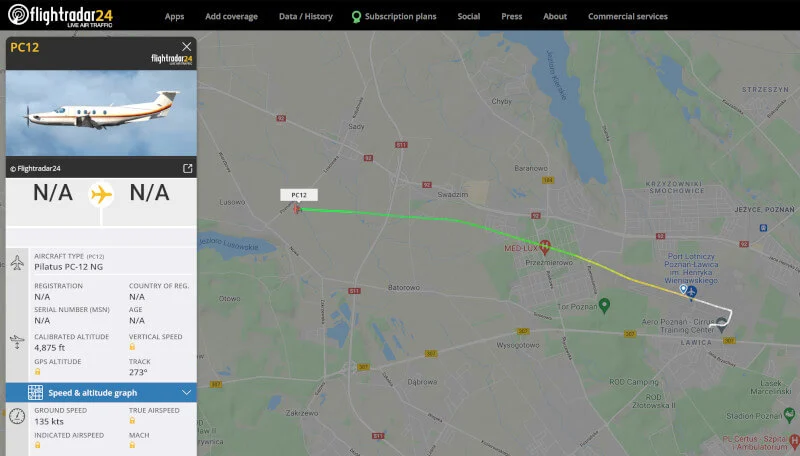 5 tysięcy dolarów. Tylko na tyle Elon Musk wycenia prywatność swoich podróży samolotem