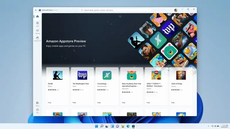 Widżety w Windows 11
