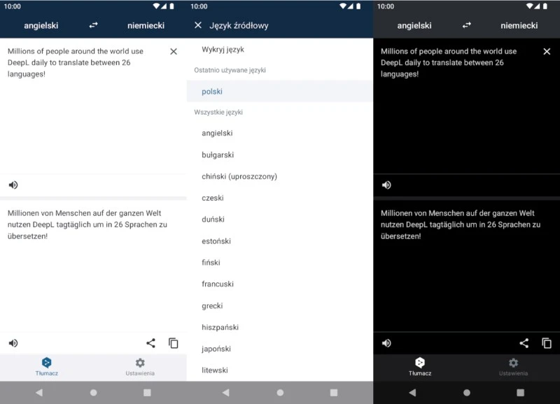 deepl android za darmo