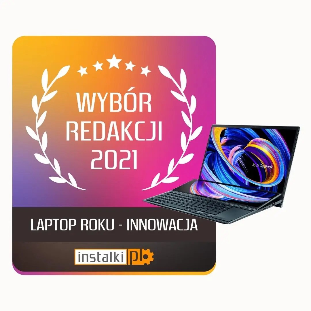 Laptop roku - innowacja: ASUS ZenBook Duo UX482