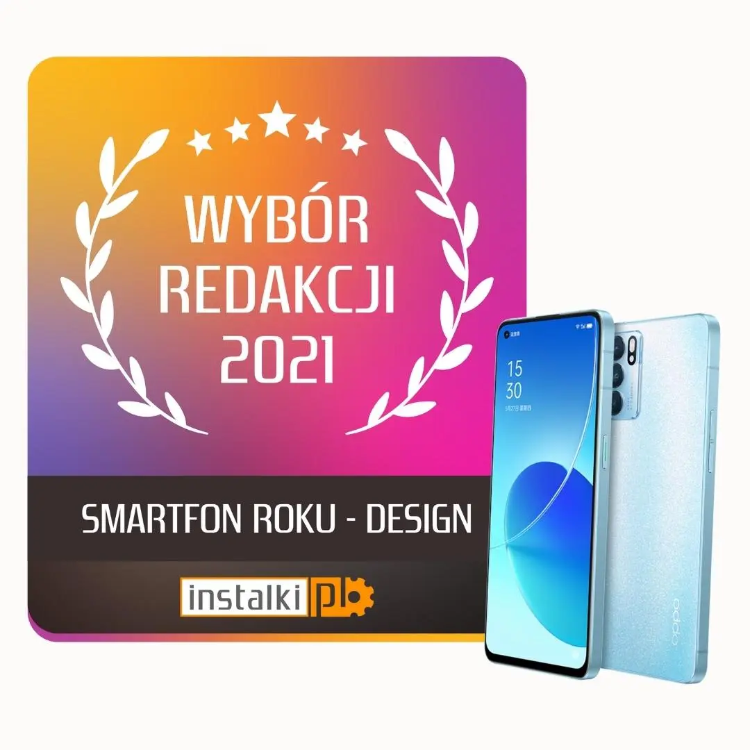 Smartfon roku - design: OPPO Reno6 5G