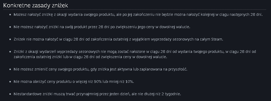 steam nowe zasady znizek 2