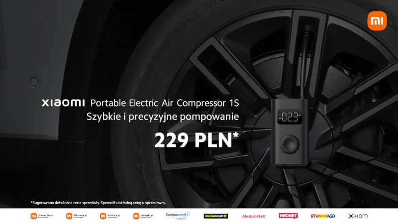 Xiaomi TV Stick 4K, Mi Smart Projector 2 i kompresor 1S już w polskich sklepach