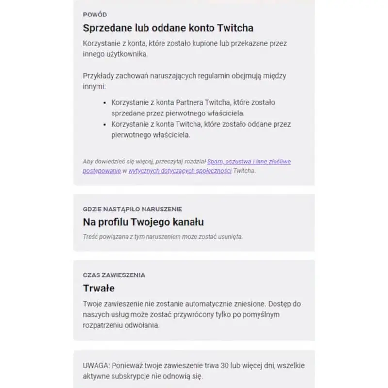 Polski youtuber i streamer rozważa pozwanie Twitcha