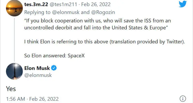 Stacja ISS zabezpieczona nawet bez Rosjan. Elon Musk oferuje pomoc SpaceX