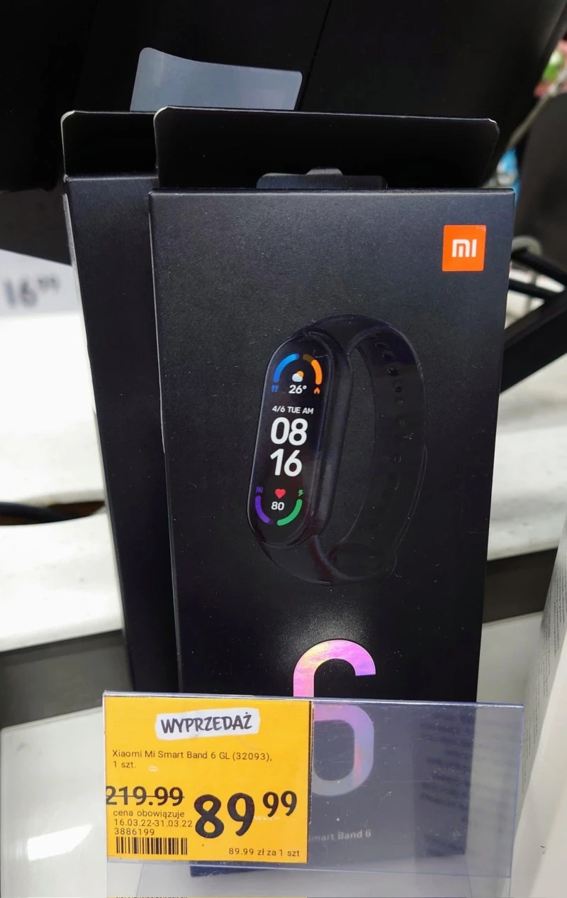 Xiaomi Mi Smart Band 6 Rossmann