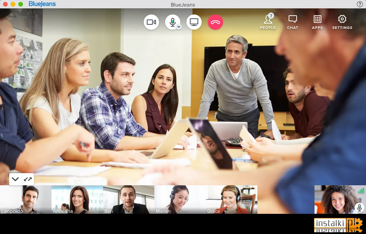 Okladka BlueJeans Meetings